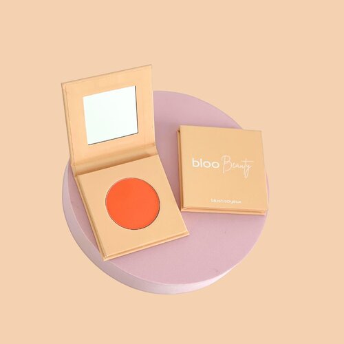 Fard à Joues Femme Soyeux - Teinte Pêche & Rose - Éclat Naturel