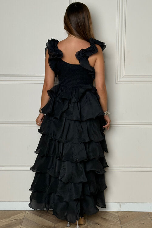 Robe Froufrou à Volants Femme