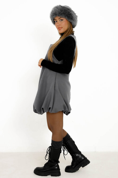 Robe Boule Col Carré