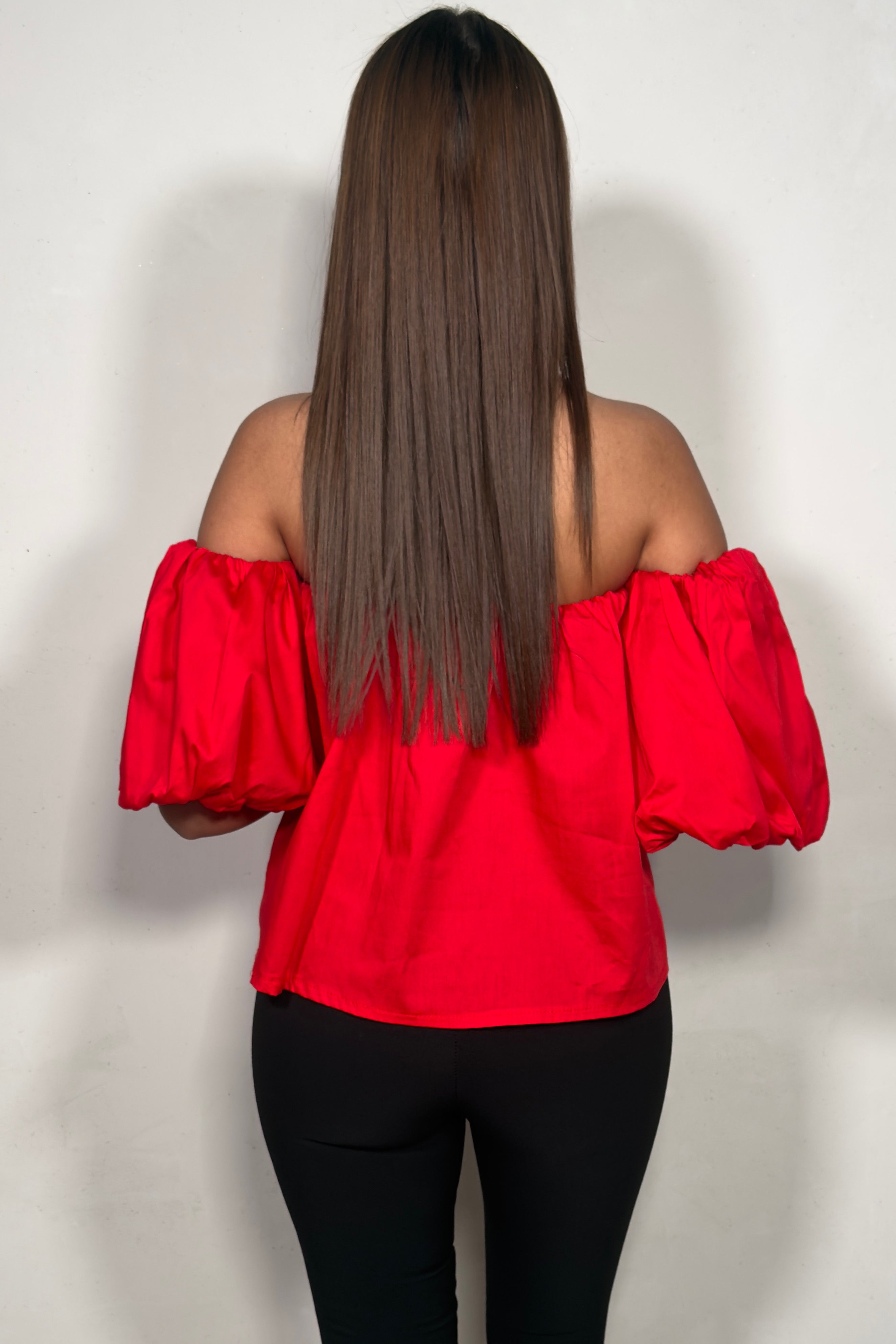 Top Bardot Épaules Dénudées Femme 100% Coton