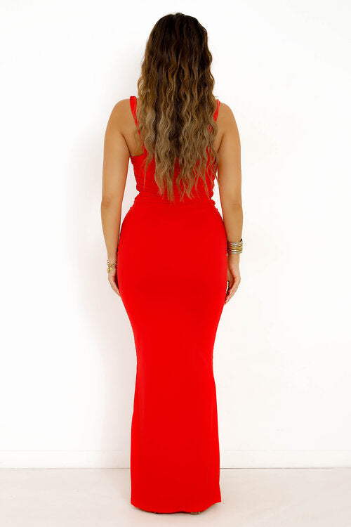 Robe Longue Drapée