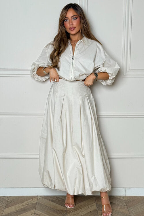 Ensemble Veste + Jupe Boule Femme