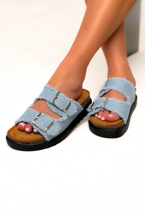 Sandales Denim