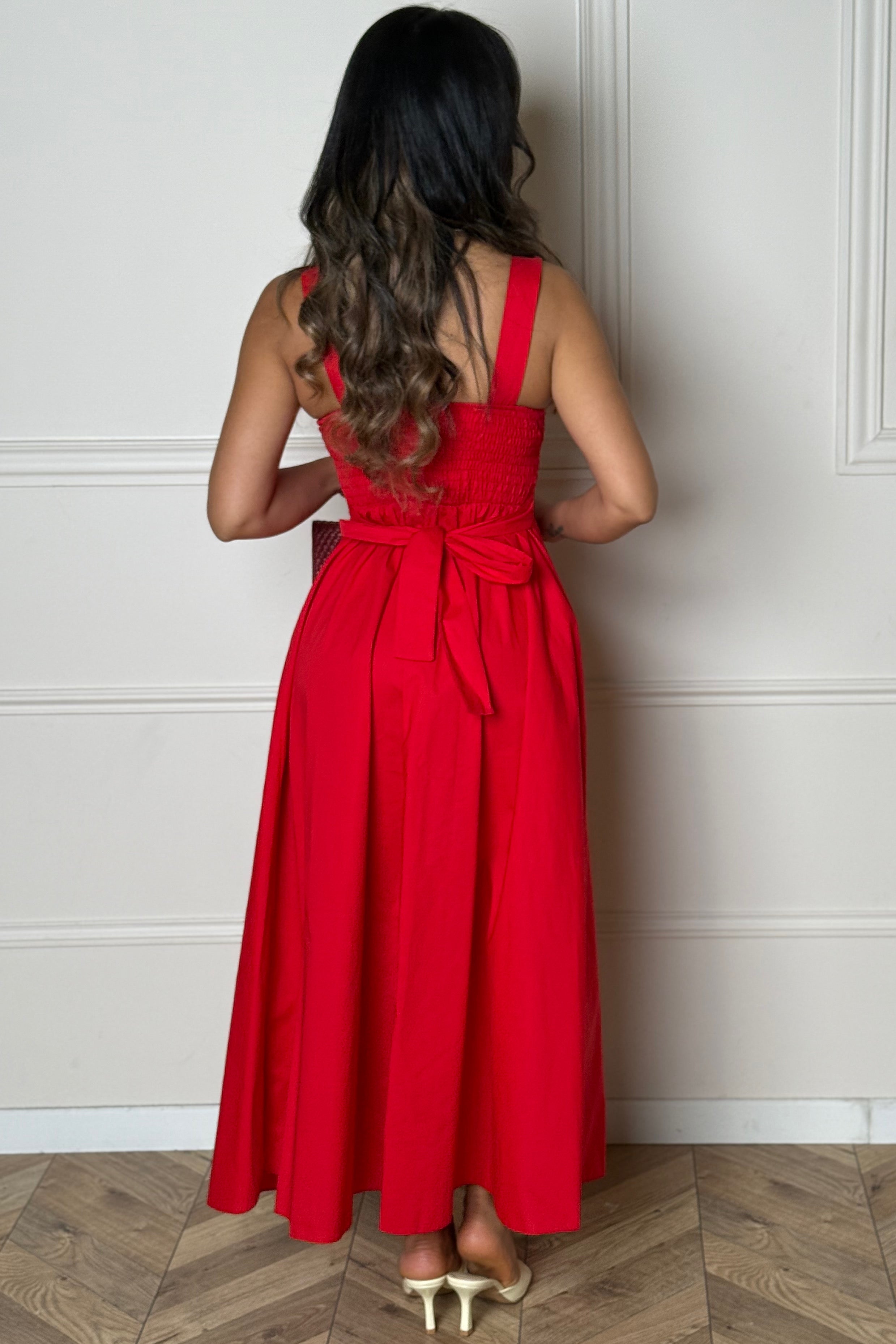 Robe Ample Col Carré Femme