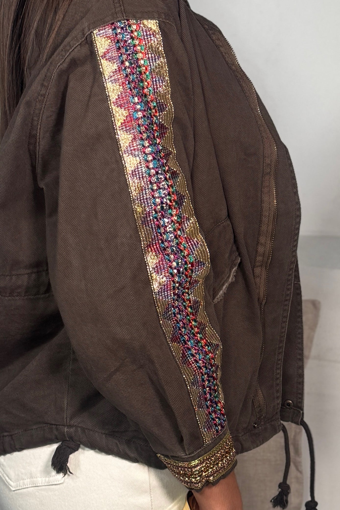 Veste en Jean Ornements Femme – Casual-Chic & Unique