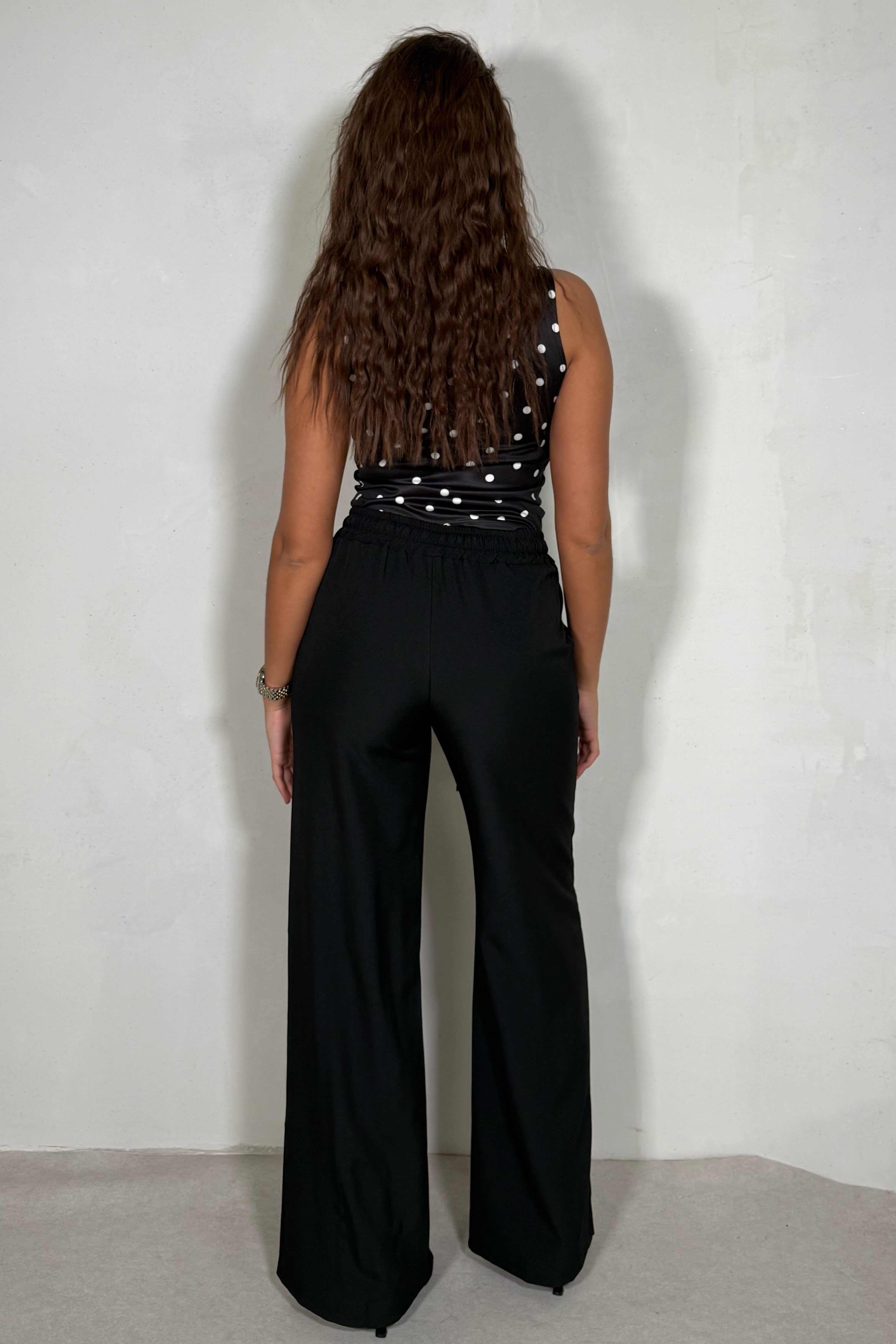 Pantalon Ample à Laçage