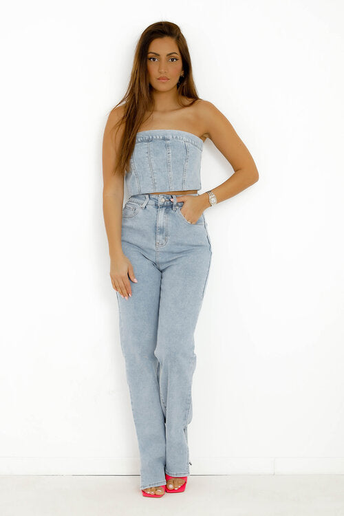 Bustier Denim