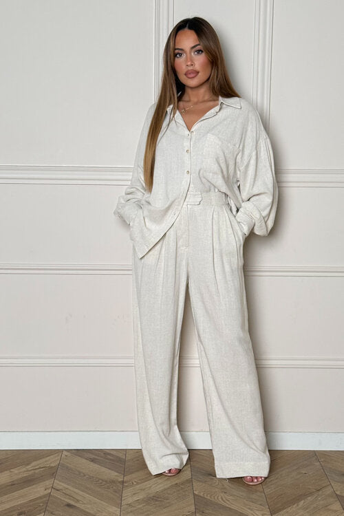 Chemise Ample en Lin