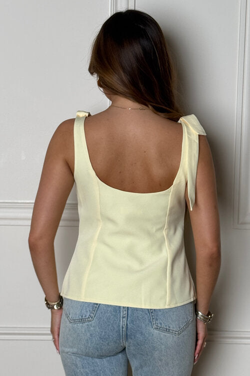 Top Bretelles à Laçage Femme