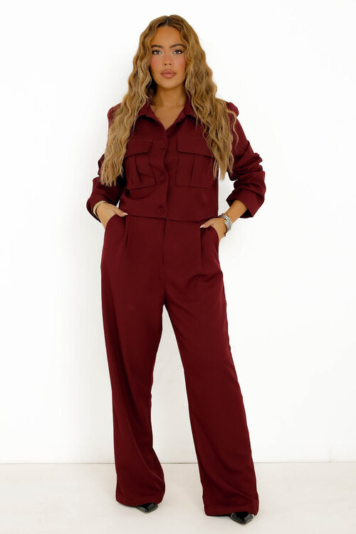 Pantalon à Pince + Poches