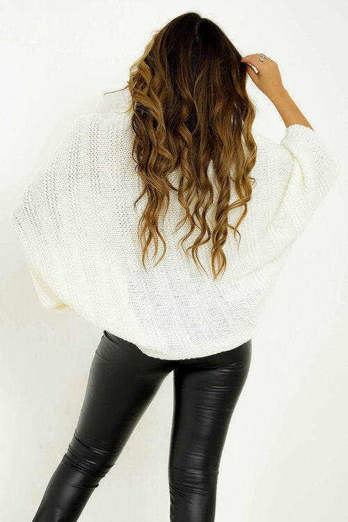 Pull Torsades Manches Ballon
