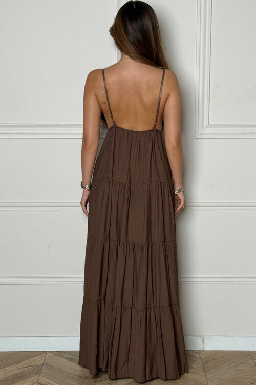 Robe à Bretelles + Bijoux Soleil Femme