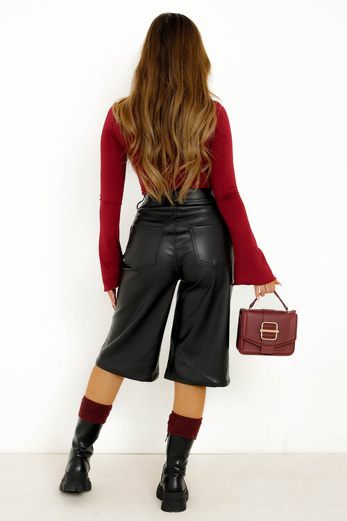 Bermuda Simili Femme