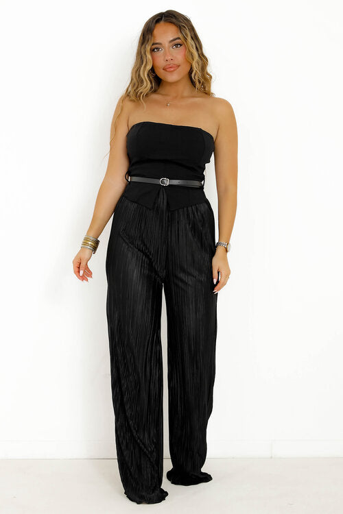 Combinaison Bustier Bas Plissé