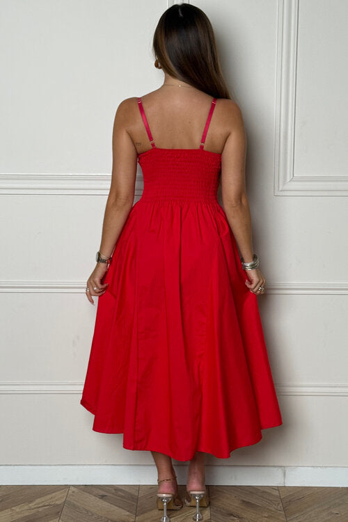 Robe Bouffantes à Coques Femme