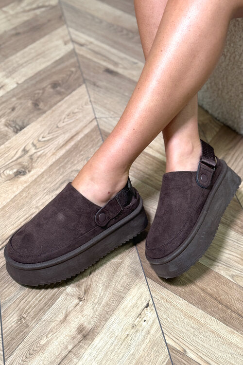 Chaussons à plate-forme femme BLOOSHOP confortables et stylés pour la maison
