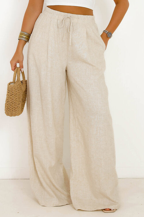 Pantalon Fluide en Lin