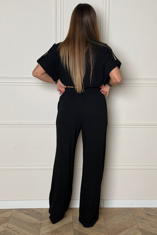 Pantalon Coupe Droite en Lin