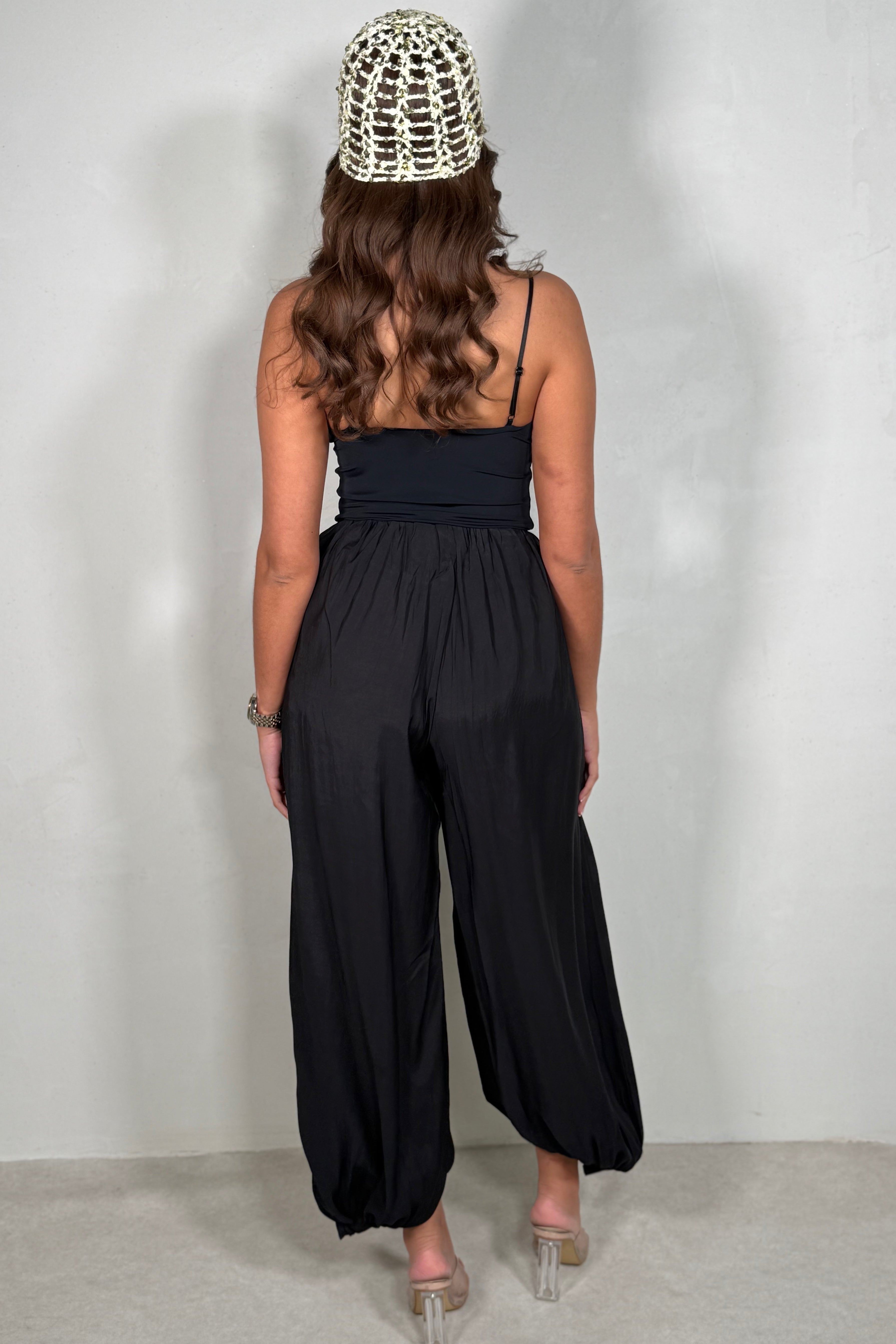 Pantalon Large Bouffant Femme
