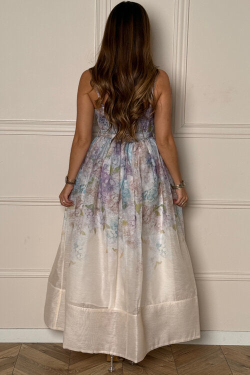 Robe Fleurie + Noeud Femme