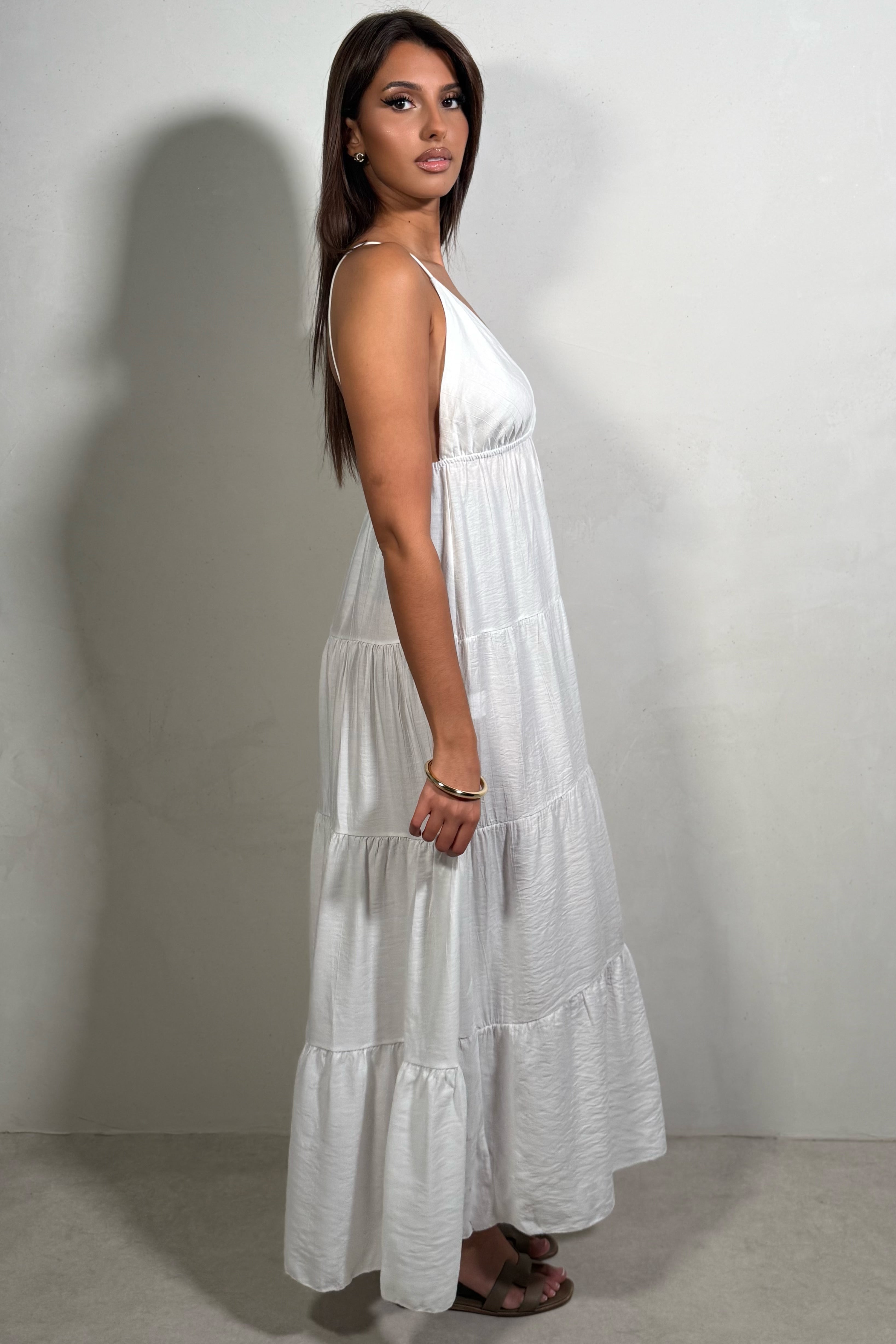 Robe Maxi Volants Femme – Fluidité & Féminité