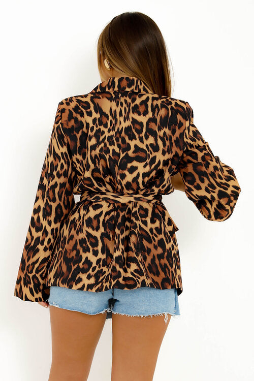 Blazer Imprimé + Ceinture