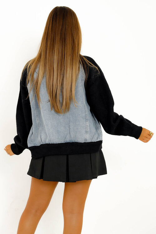 Gilet Denim Bimatière