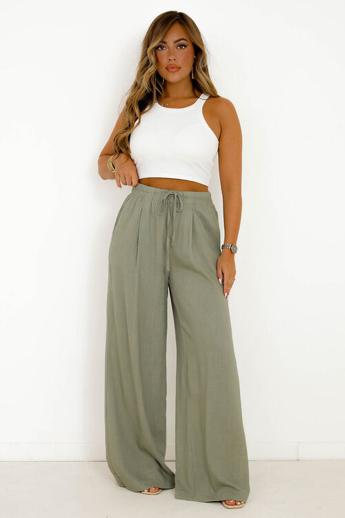 Pantalon Fluide en Lin
