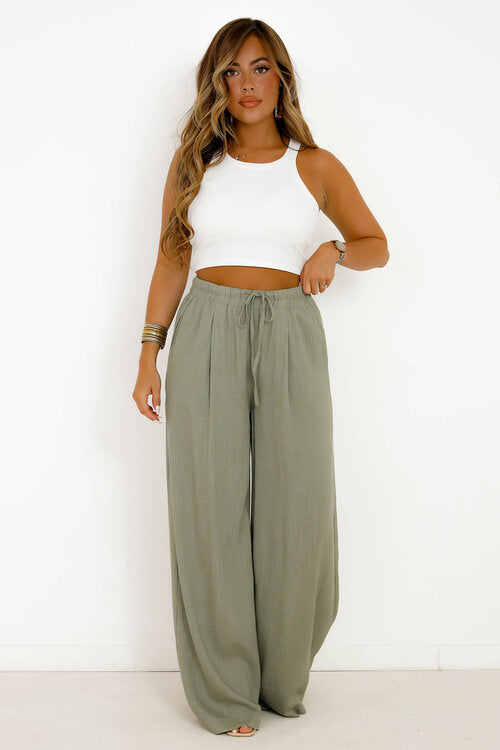 Pantalon Fluide en Lin
