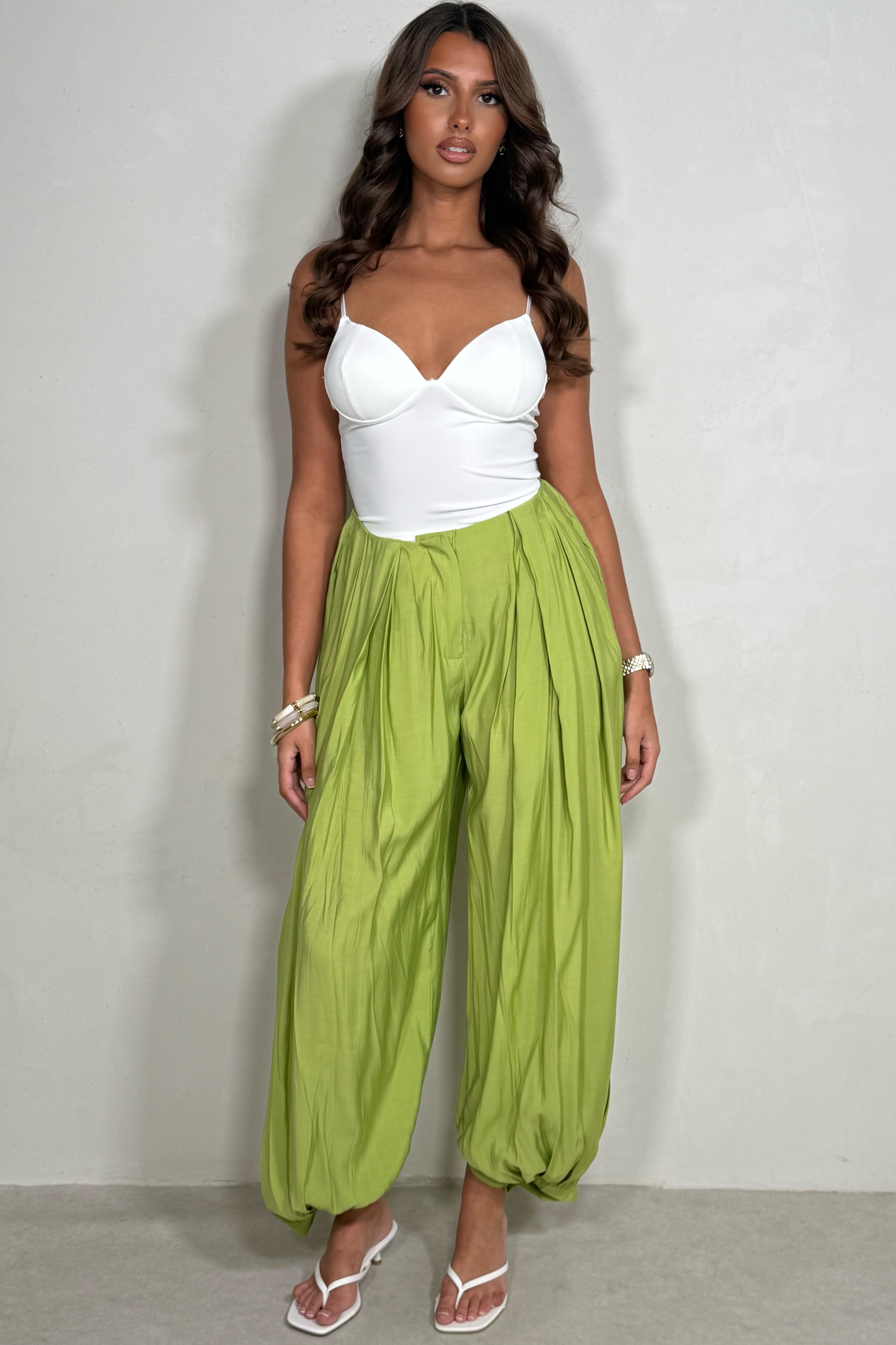 Pantalon Large Bouffant Femme
