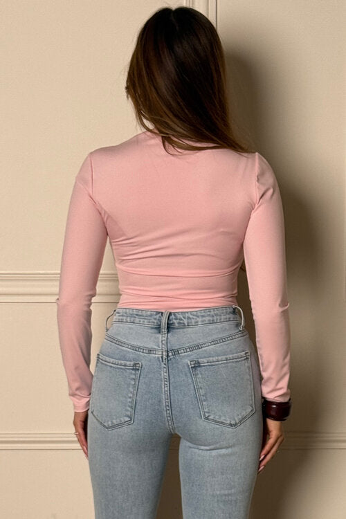 Body déstructuré avec broche femme - Détail coupe déstructurée - BLOOSHOP
