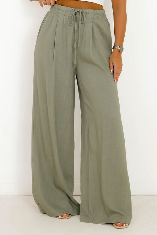Pantalon Fluide en Lin