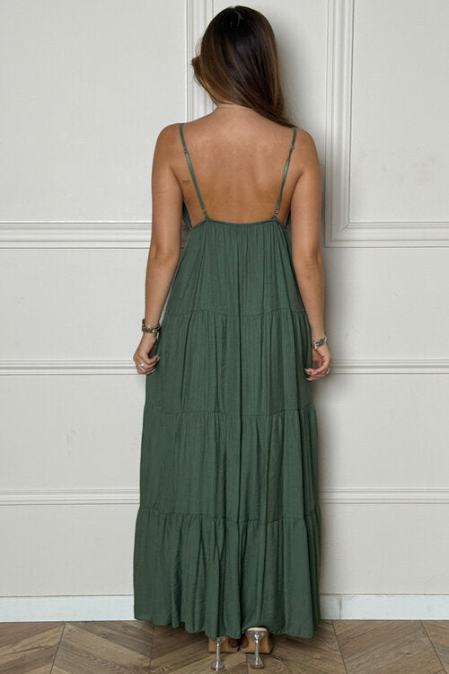 Robe à Bretelles + Bijoux Soleil Femme