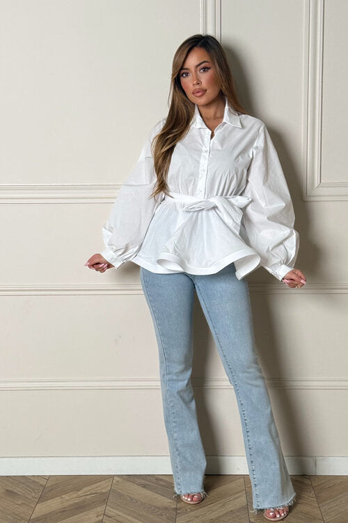 Chemise Froufrou + Ceinture