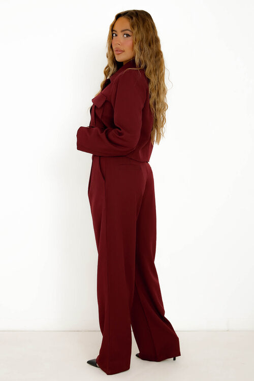 Pantalon à Pince + Poches