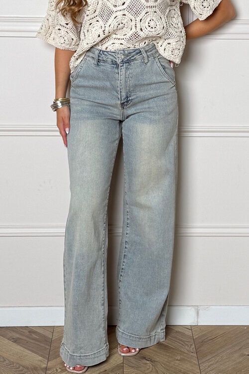 Jeans Sablé Dad Fit