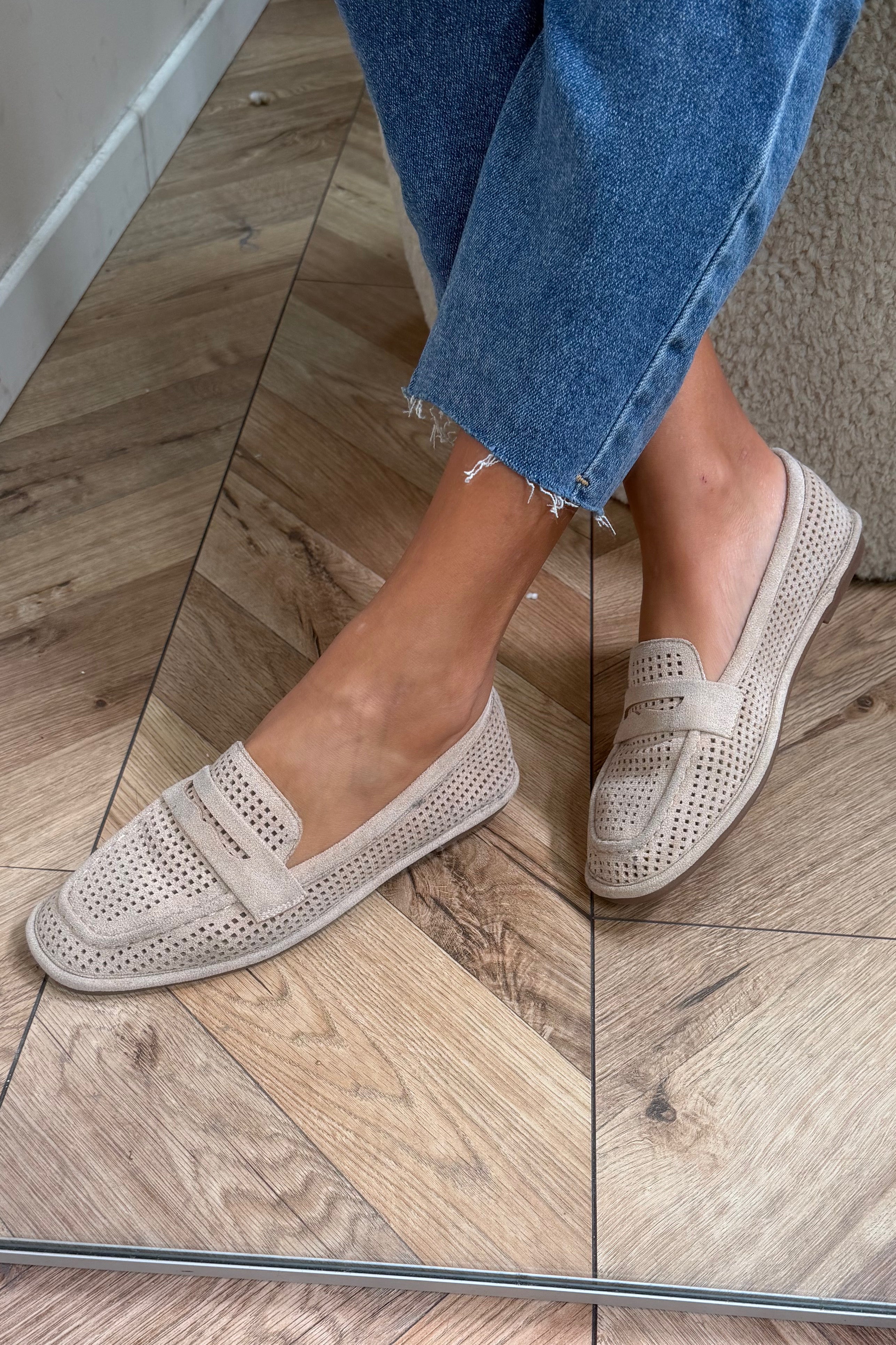 Mocassins Ajourées Femme