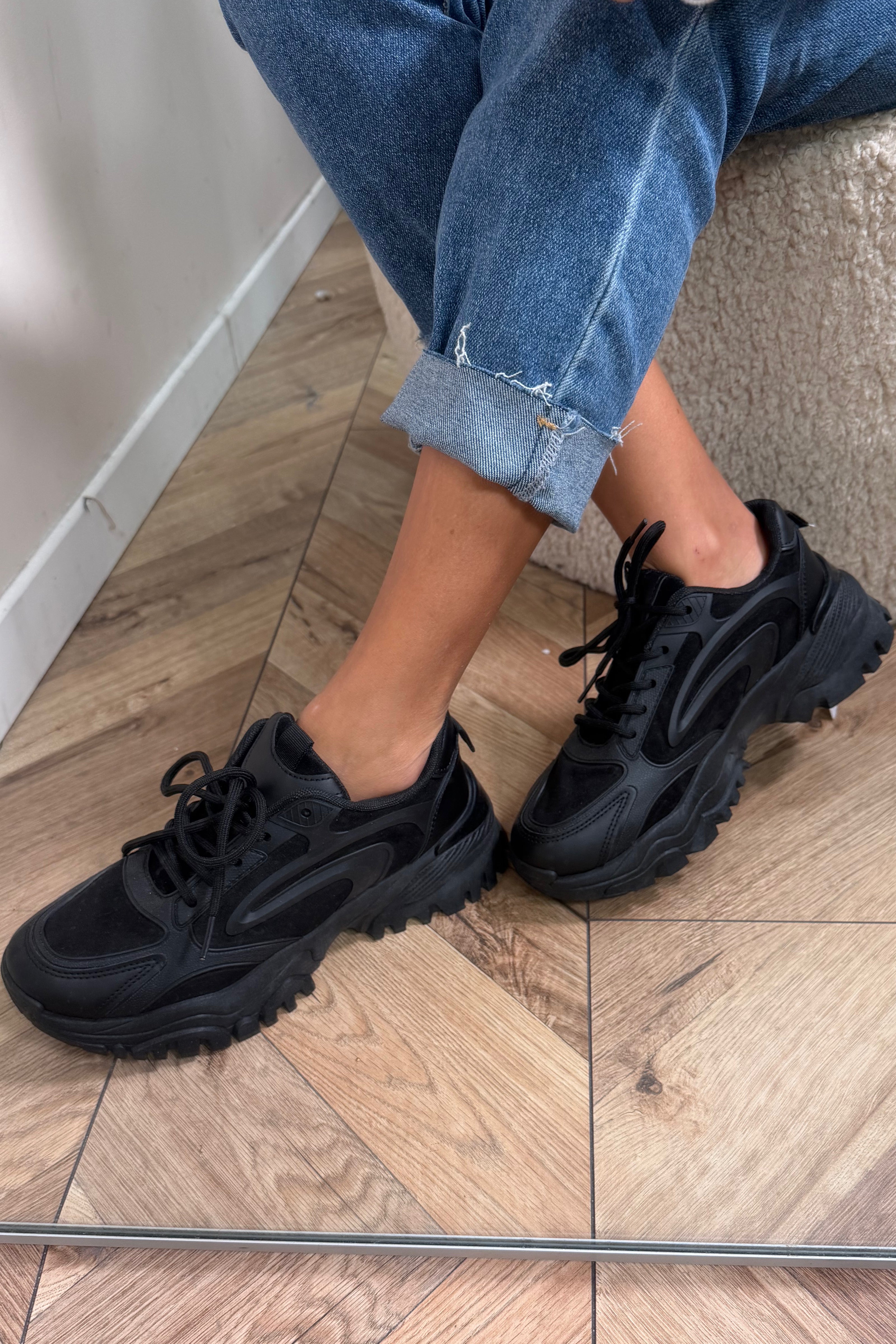 Baskets Bimatière Femme