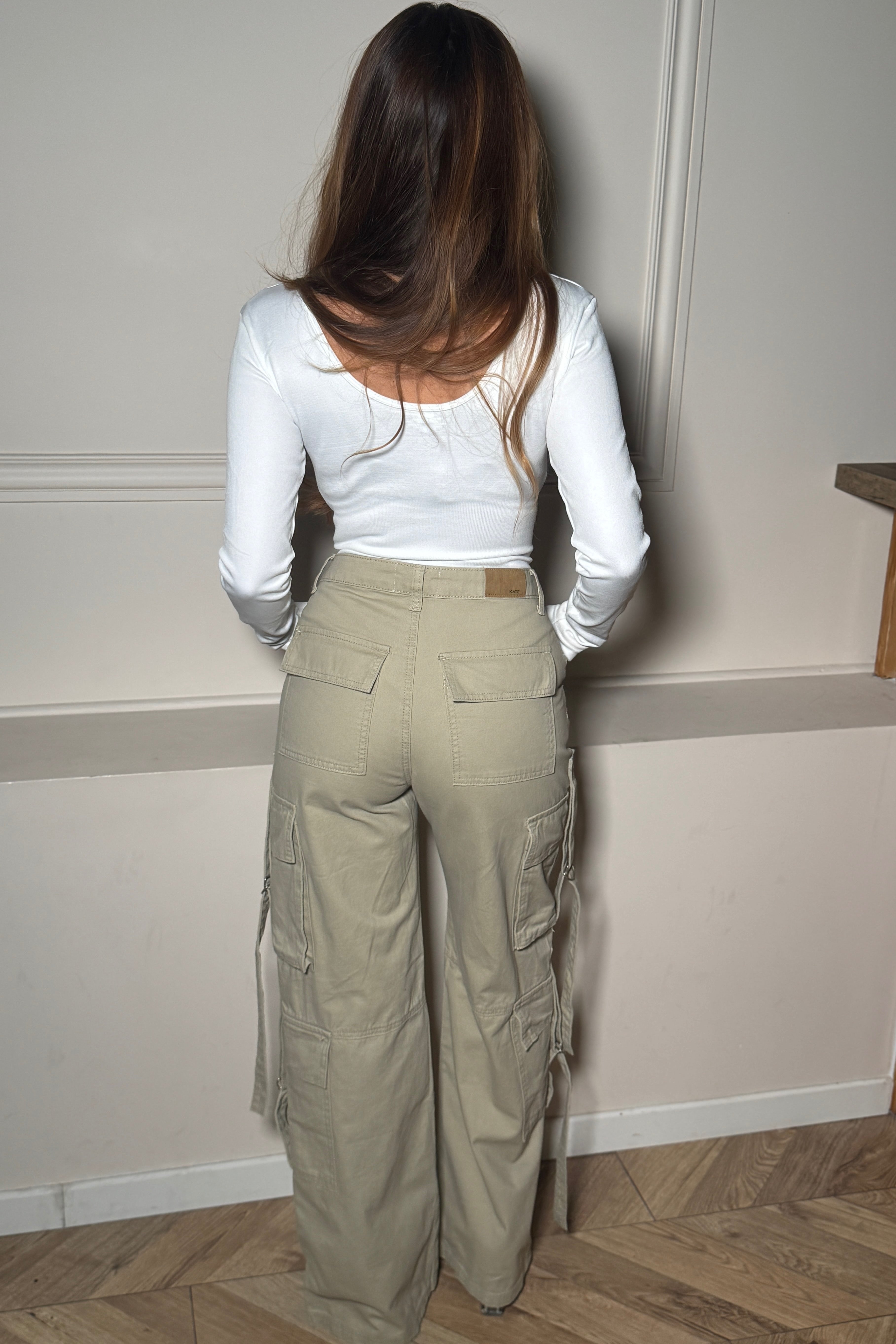 Pantalon Cargo multipoches femme