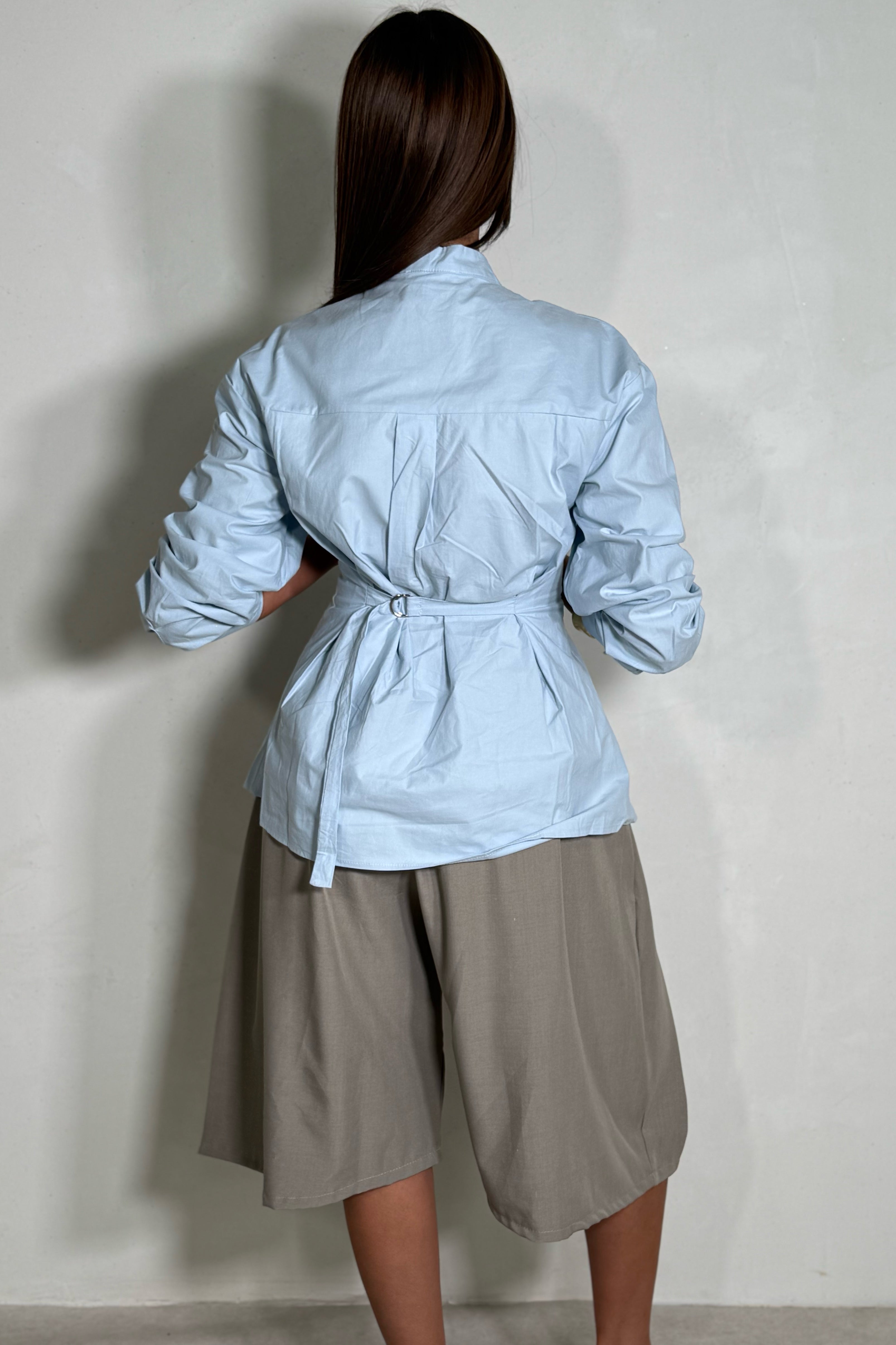 Bermuda Femme à Plis