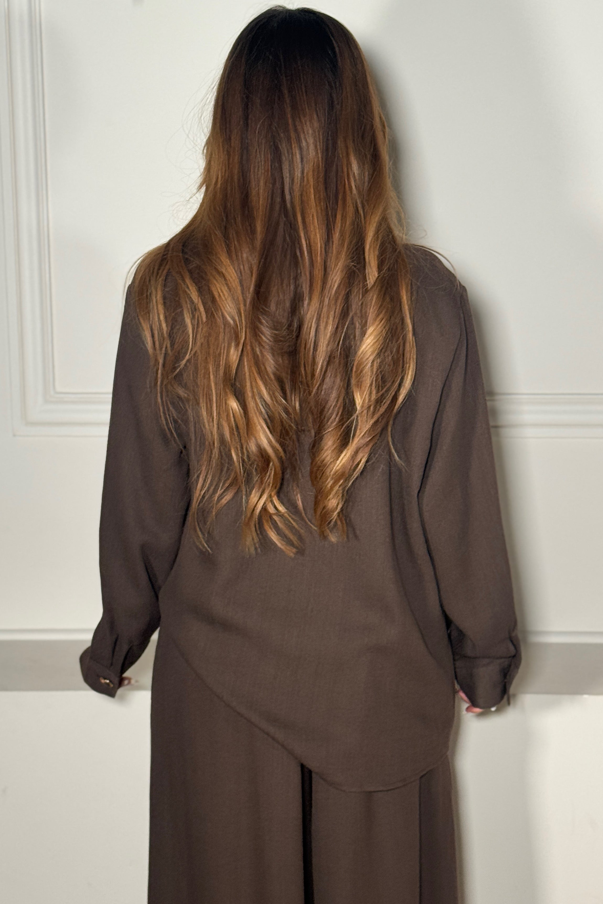 Chemise Fluide Asymétrique Femme - Style Moderne