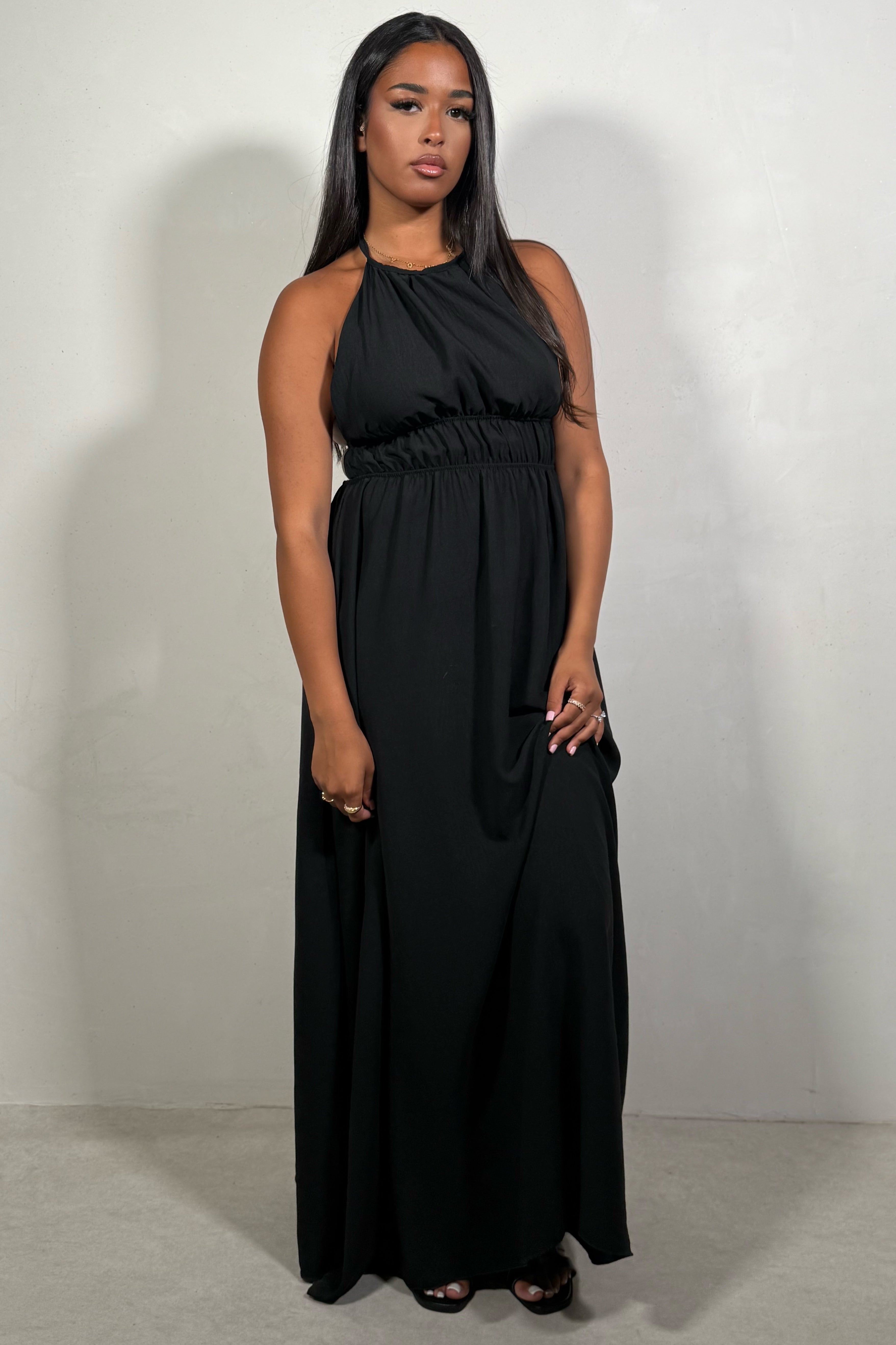 Robe Longue Fluide Femme — Légère & Élégante