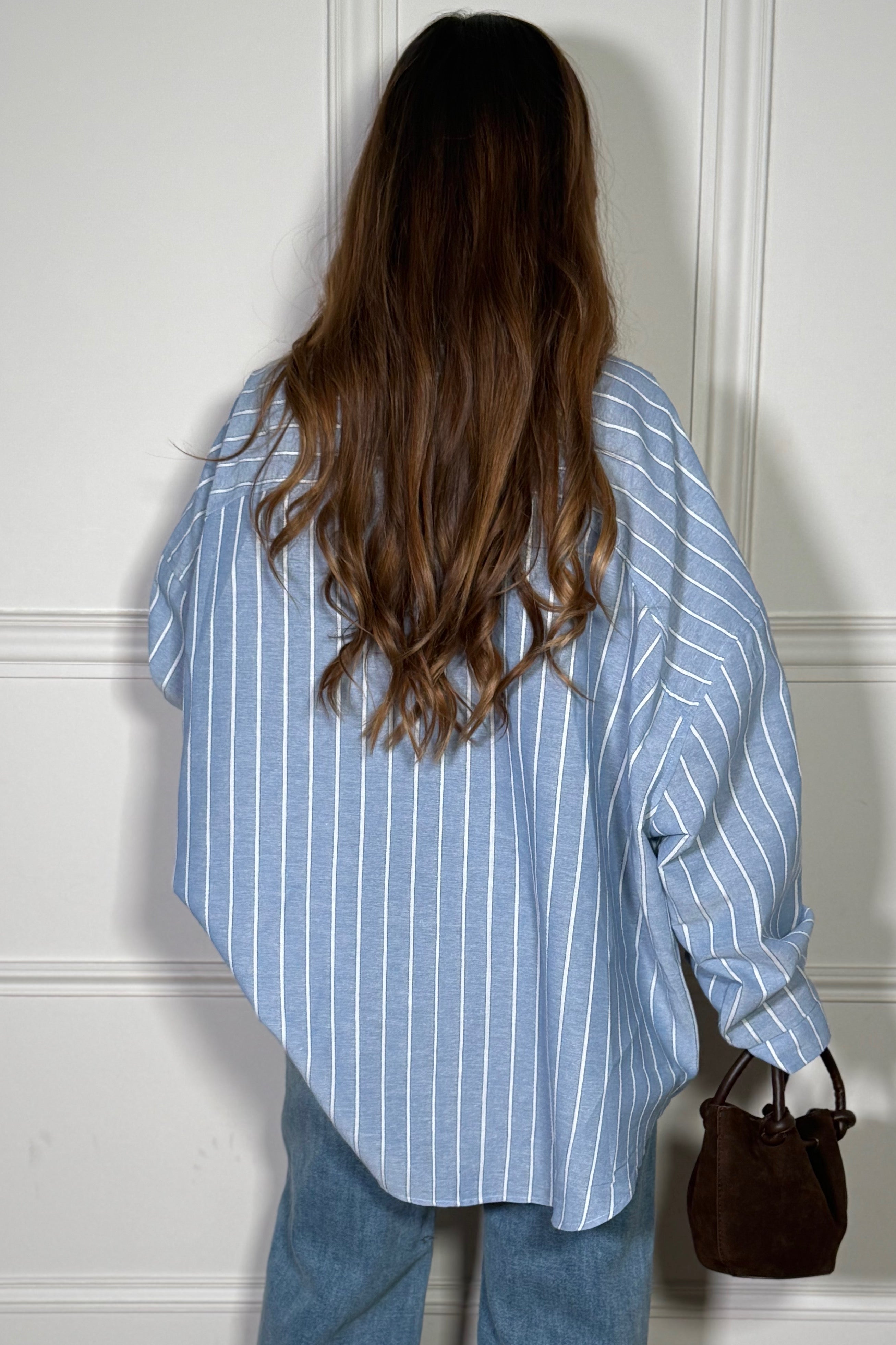 Chemise Oversize Rayée - Chemise Femme Ample Rayures