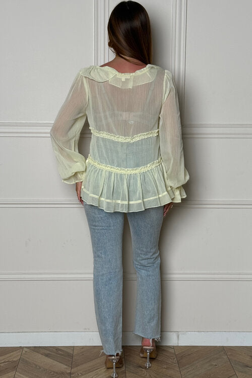 Top Froufrou + Noeud Femme