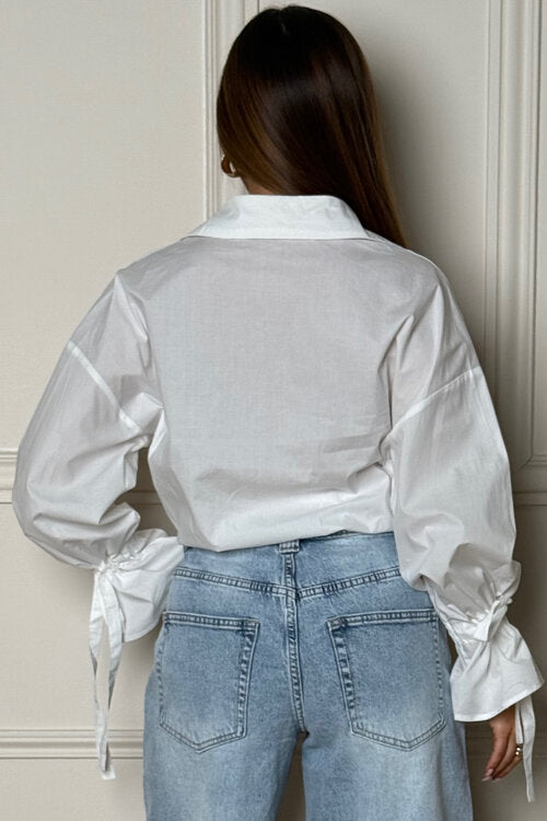Chemise Boule Nouée Femme