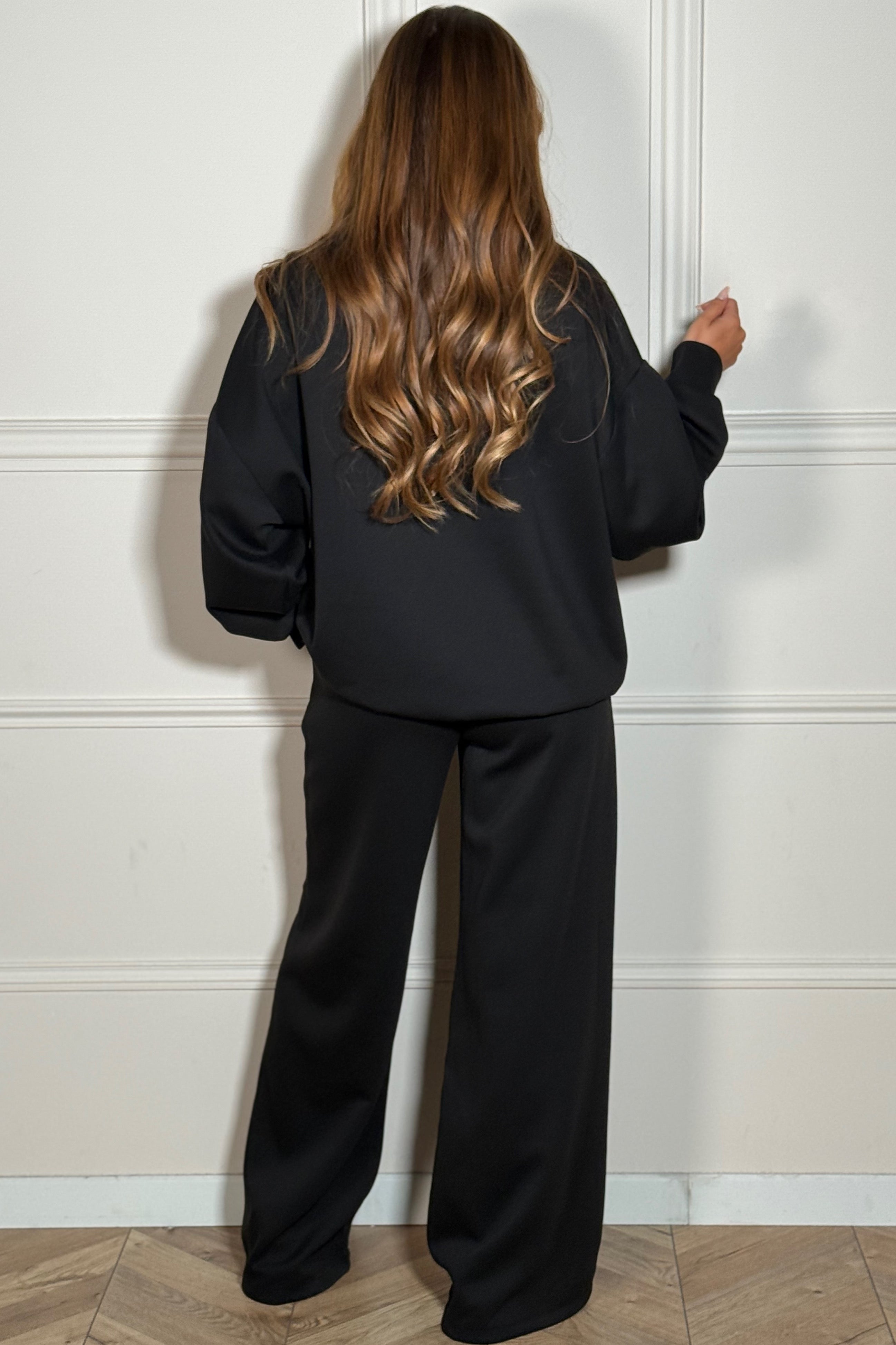 Ensemble Sweat + Jogging Coupe Droite Femme - Confort & Style