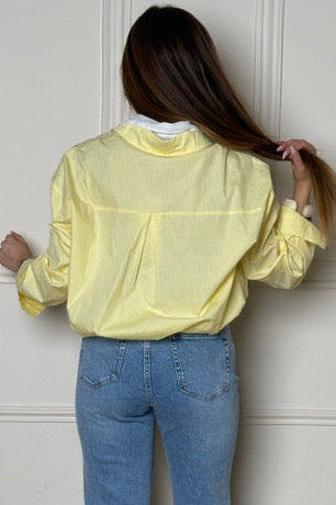 Chemise Double Intérieur Dentelle