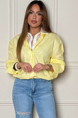 Chemise Double Intérieur Dentelle