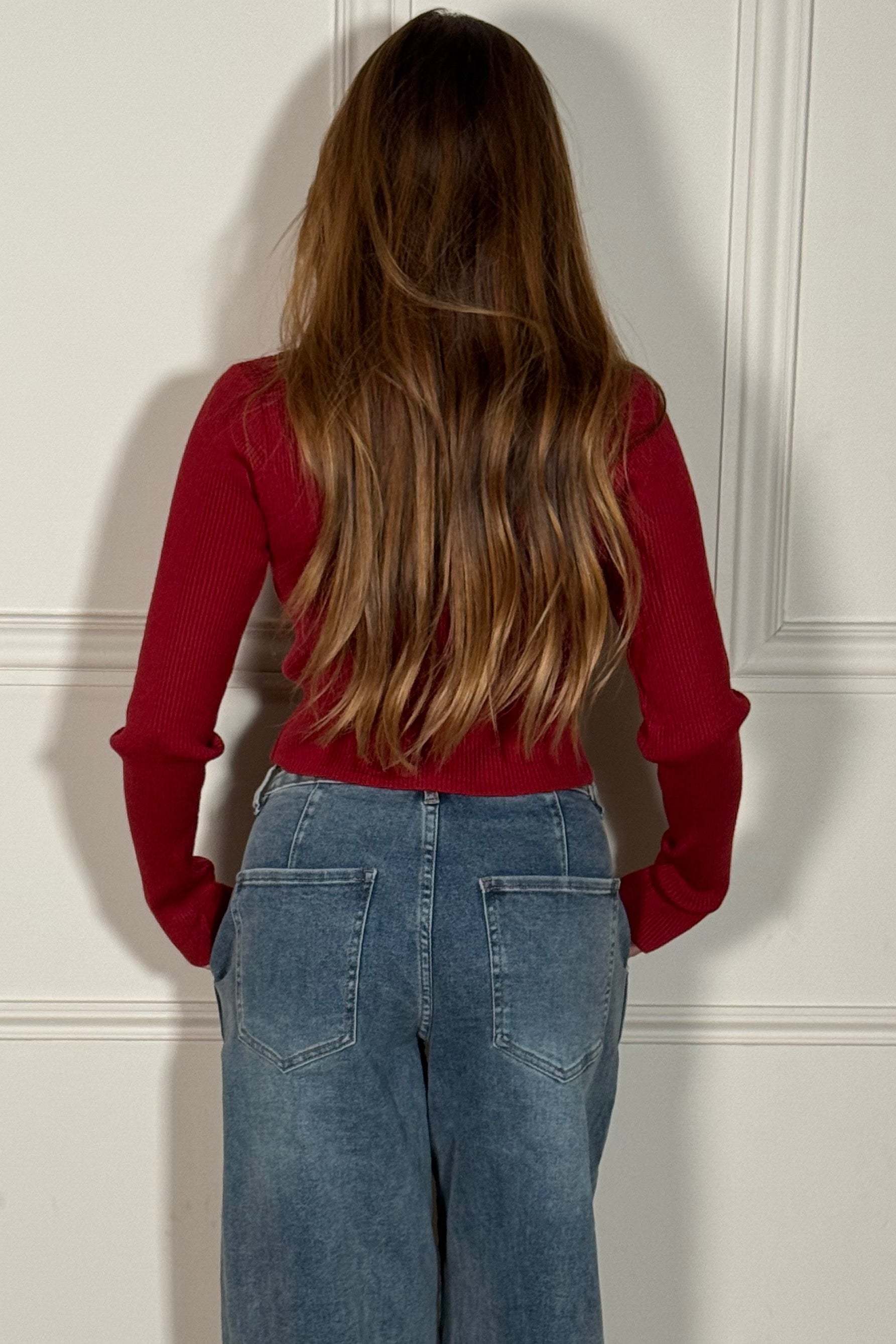 Pull Côtelé Encolure Zip Femme - Confort Moderne Tendance
