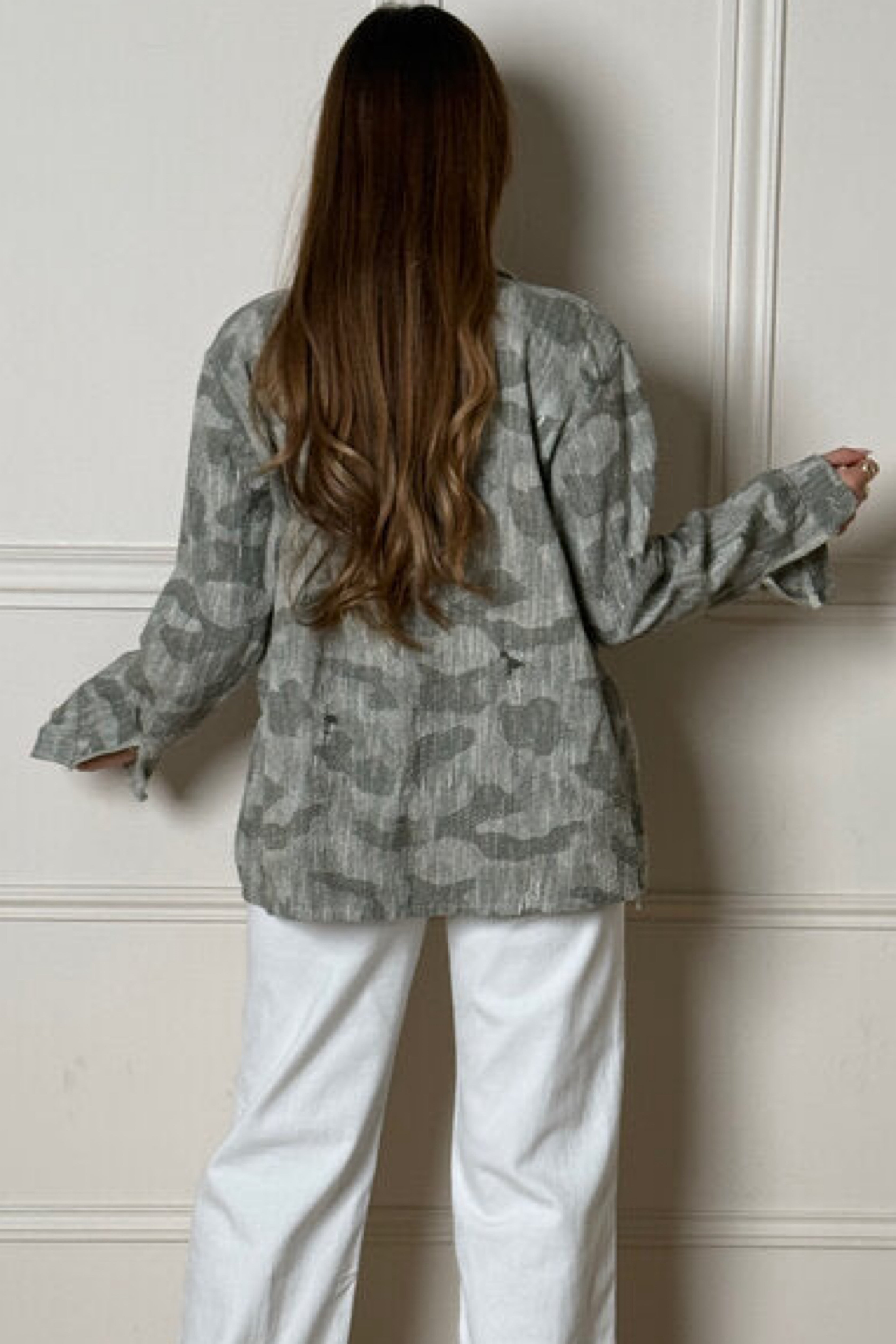 Veste Chiné + Poches